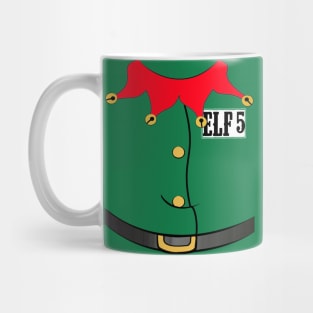 Christmas Family "Elf 5" Photo Design Shirt Mug